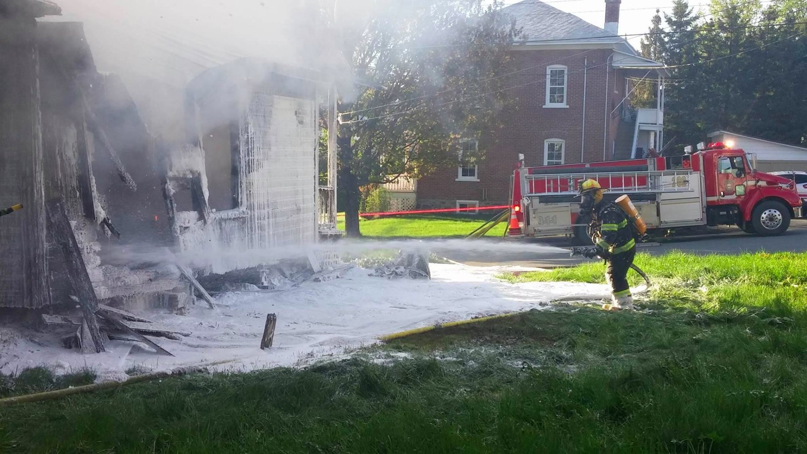 Une maison centenaire détruite ce samedi matin à Beauceville