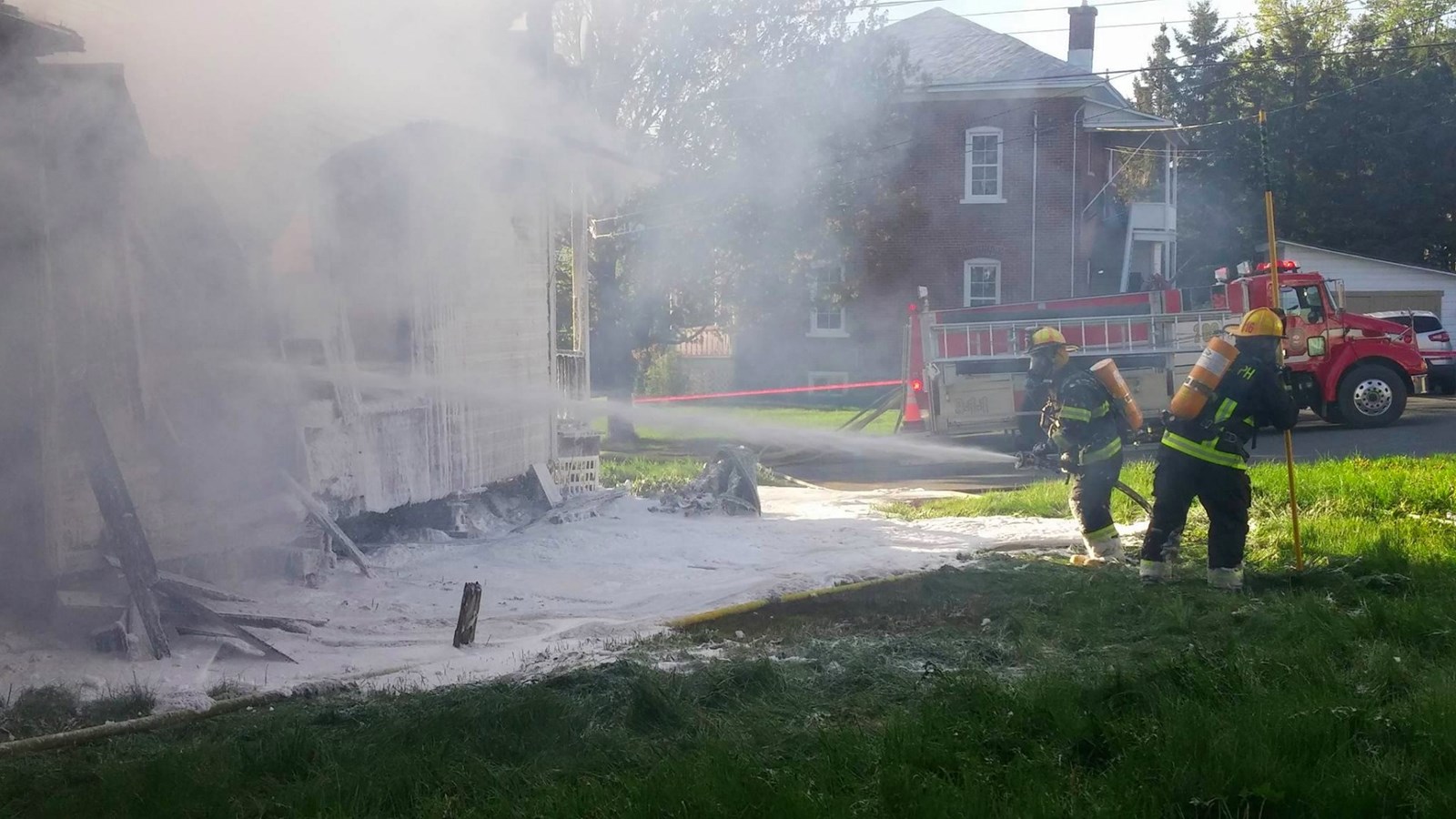 Une maison centenaire détruite ce samedi matin à Beauceville
