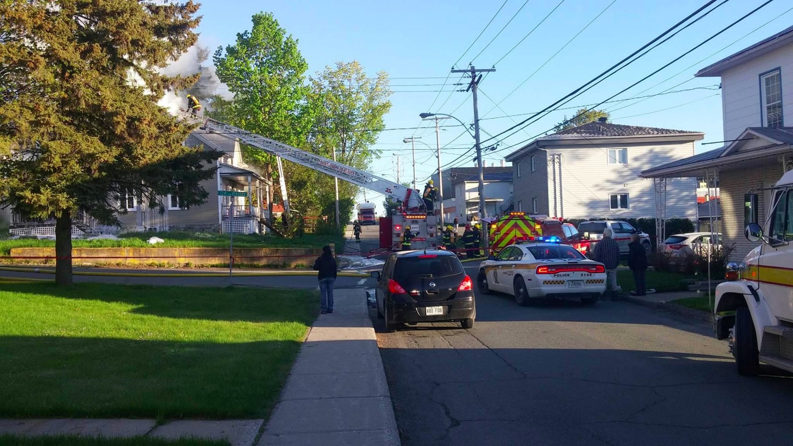 Une maison centenaire détruite ce samedi matin à Beauceville