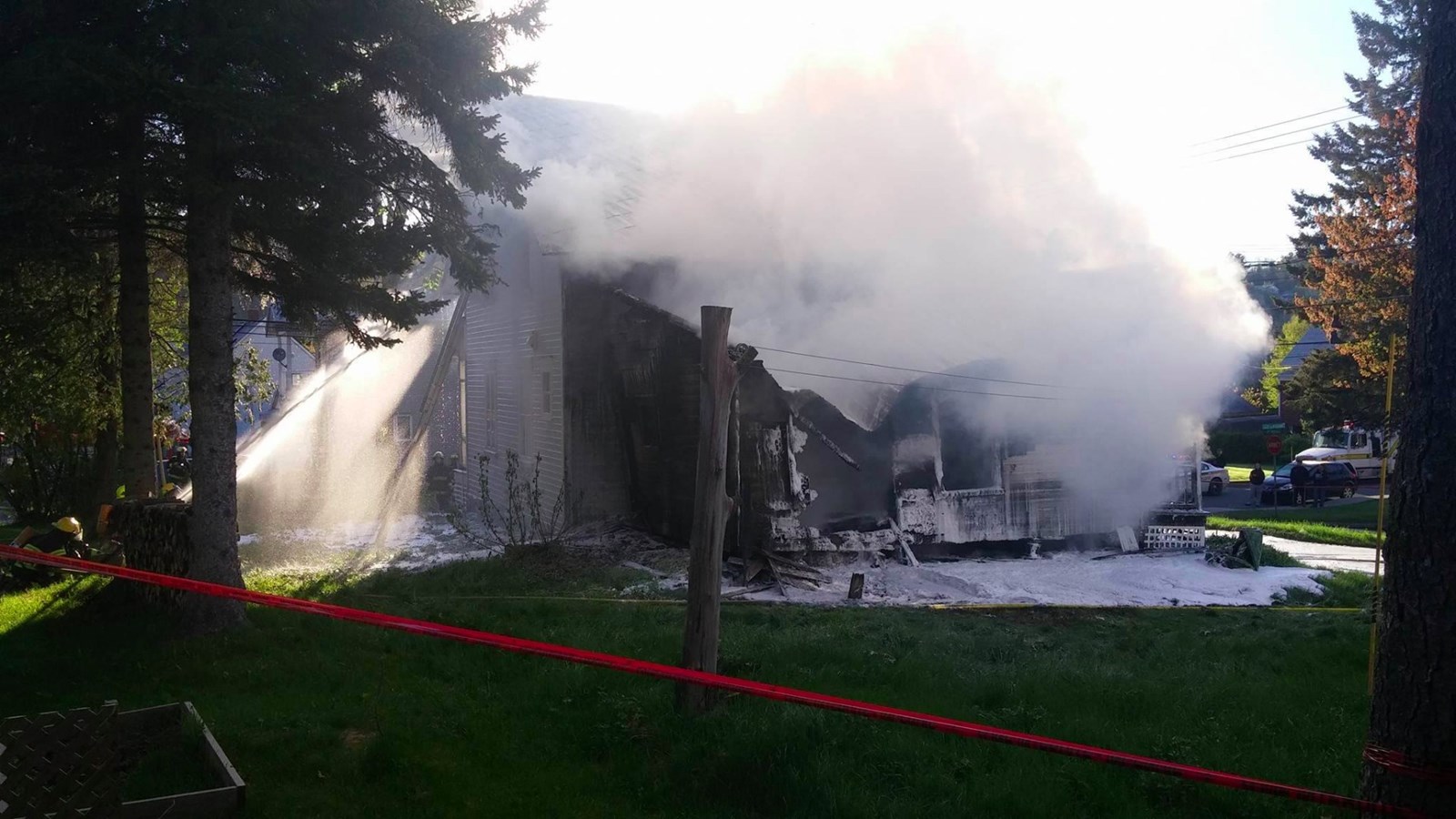 Une maison centenaire détruite ce samedi matin à Beauceville