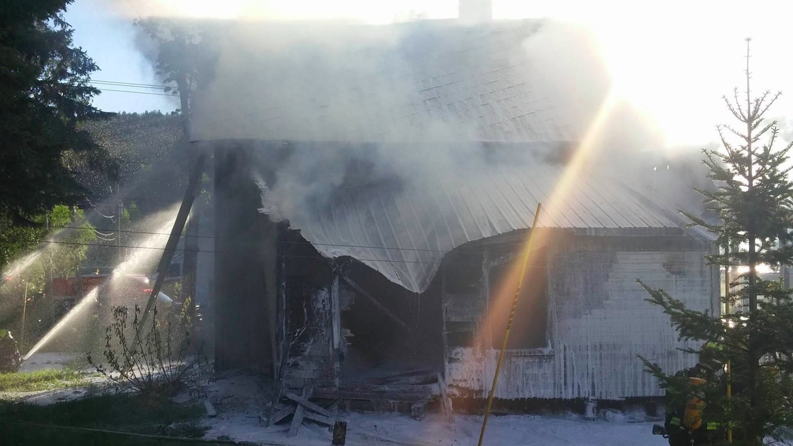 Une maison centenaire détruite ce samedi matin à Beauceville