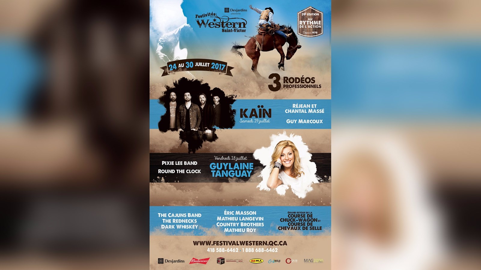 Plusieurs nouveautés pour la 39e édition des Festivités Western de Saint-Victor