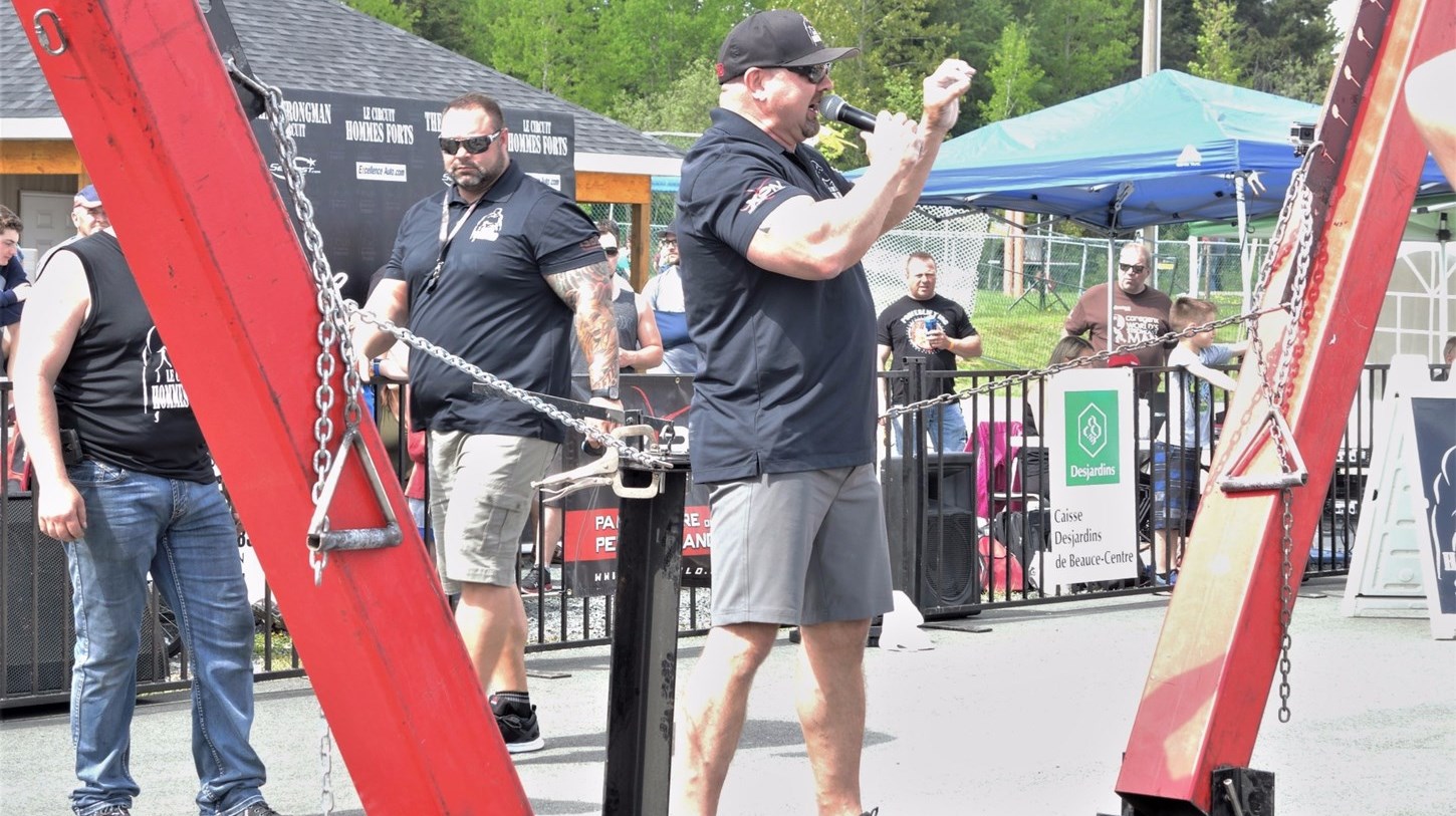 Le Championnat provincial des hommes forts du Québec attire les foules à Saint-Odilon