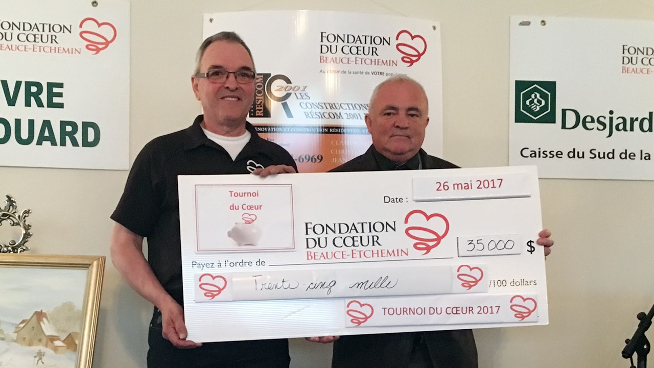La Fondation du coeur amasse 35 000 $ lors de son tournoi de golf annuel