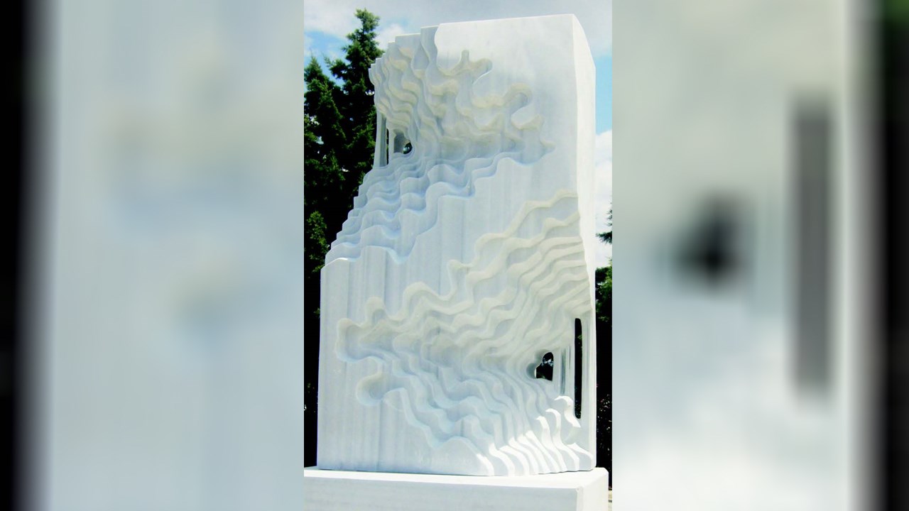 Le sculpteur biélorusse Viktar Kopach utilisera la pierre pour réaliser son oeuvre « Circulation de la nature » à Saint-Georges.
