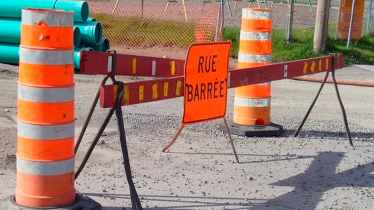 Travaux de réfection à Saint-Georges sur le boulevard Lacroix