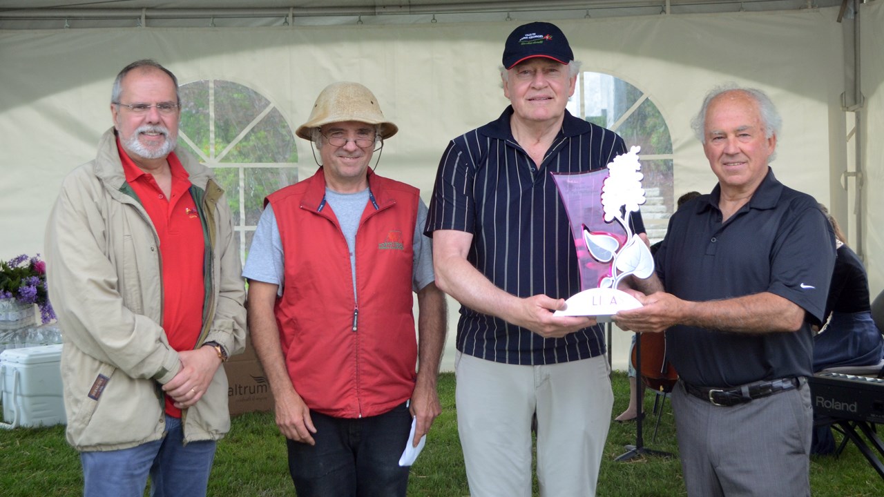 Paul Baillargeon honoré lors de la Fête des parfums