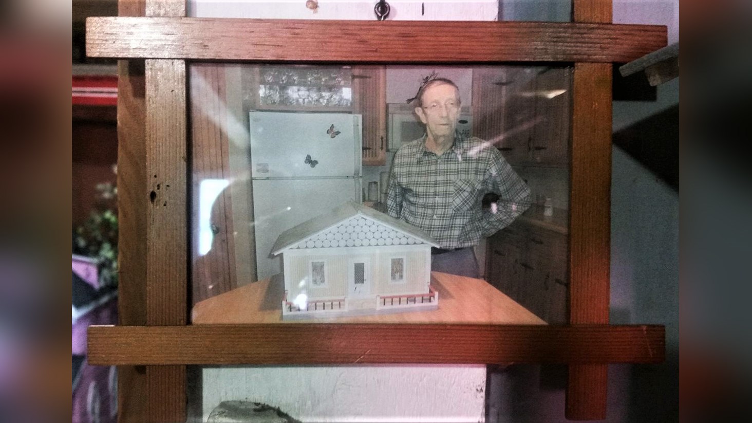 La dernière maison qu'Ernest Baillargeon a créée en septembre 2012, six mois avant son décès (7 mars 2013).