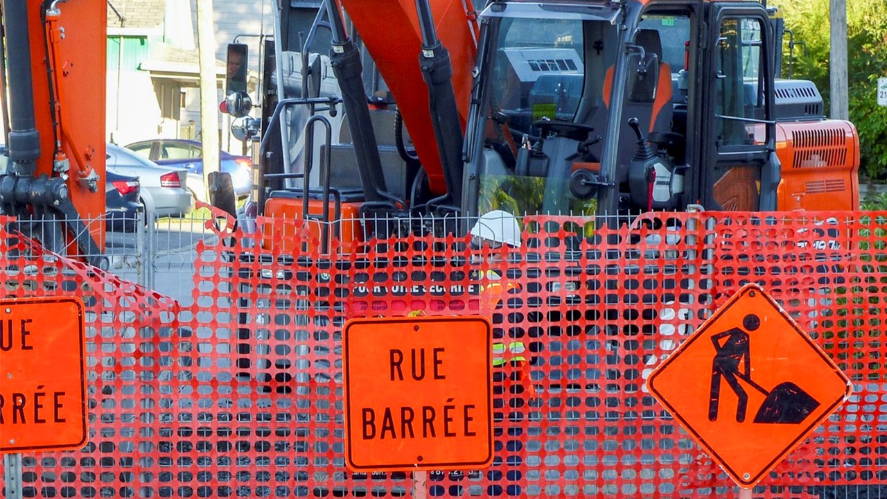 Des travaux prévus cet été sur la 1ère Avenue au niveau du centre sportif de St-Georges