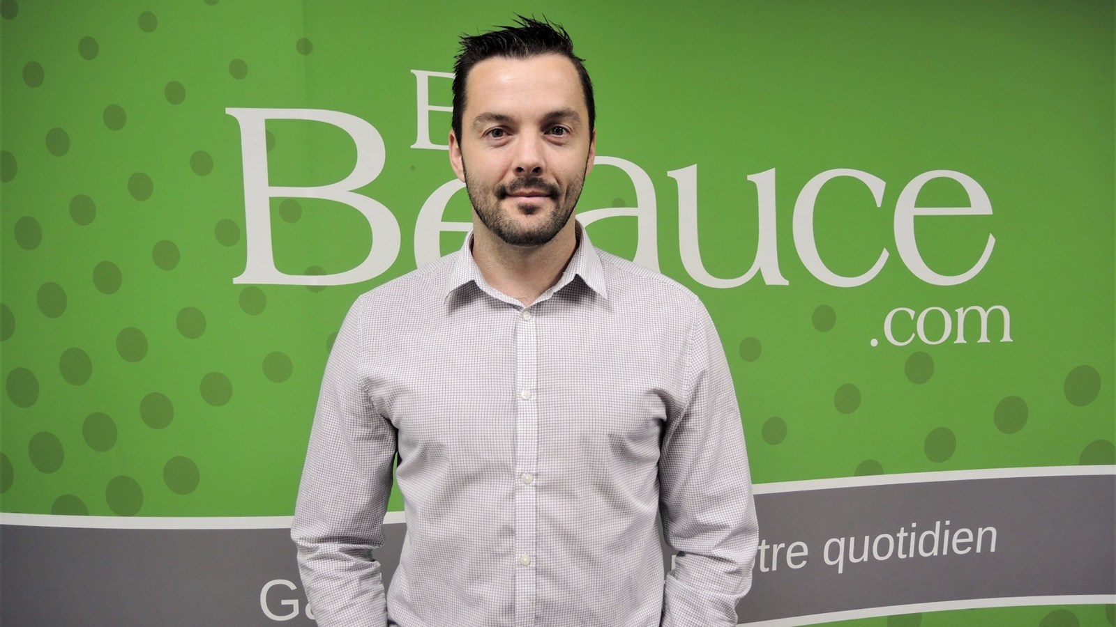 L'entrepreneur beauceron Christian Drouin.