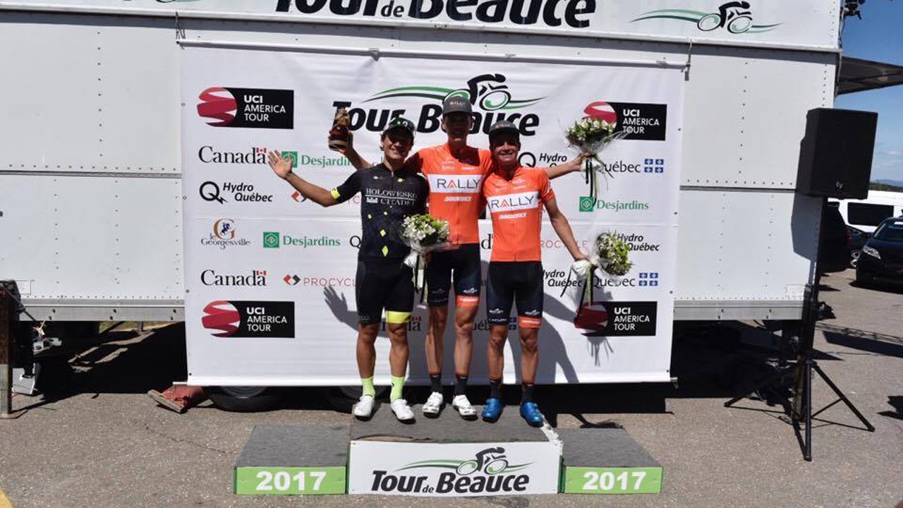 C'est l'Ontarien Matteo Dal-Cin qui a remporté la 2e étape du Tour de Beauce.