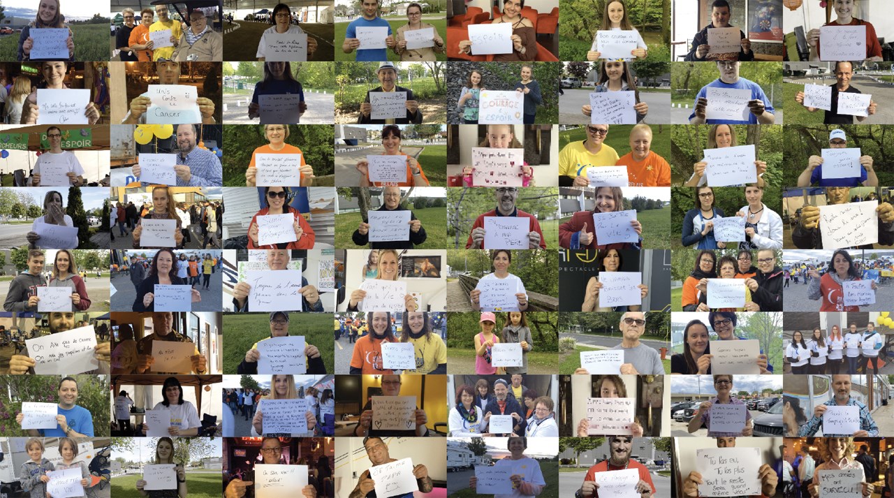 Ticky Jones: 90 messages d'espoir pour « J'ai marché » dédié aux personnes atteintes de cancer