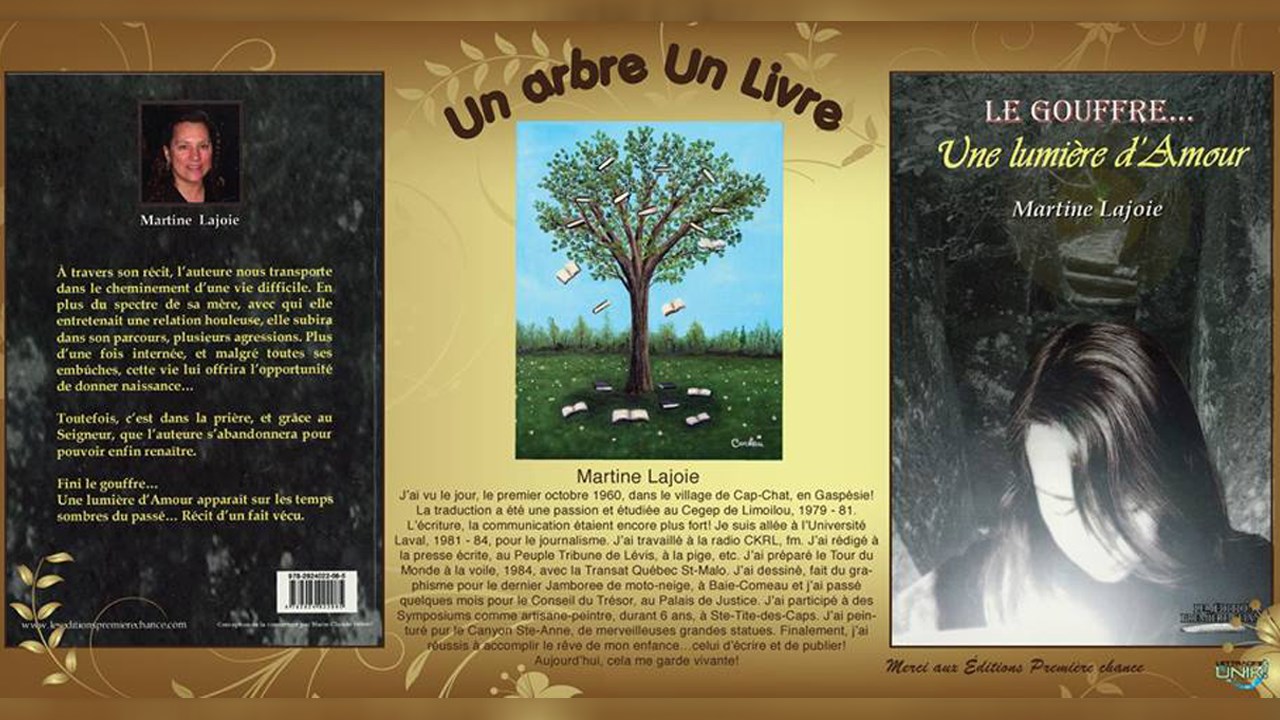 Inauguration de trois plaques commémoratives au parc « Un arbre un livre » de Saint-Frédéric