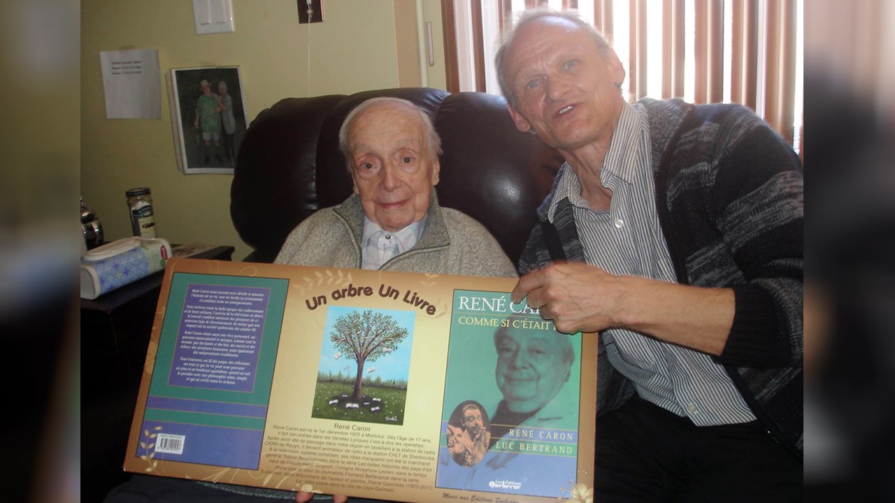 Inauguration de trois plaques commémoratives au parc « Un arbre un livre » de Saint-Frédéric
