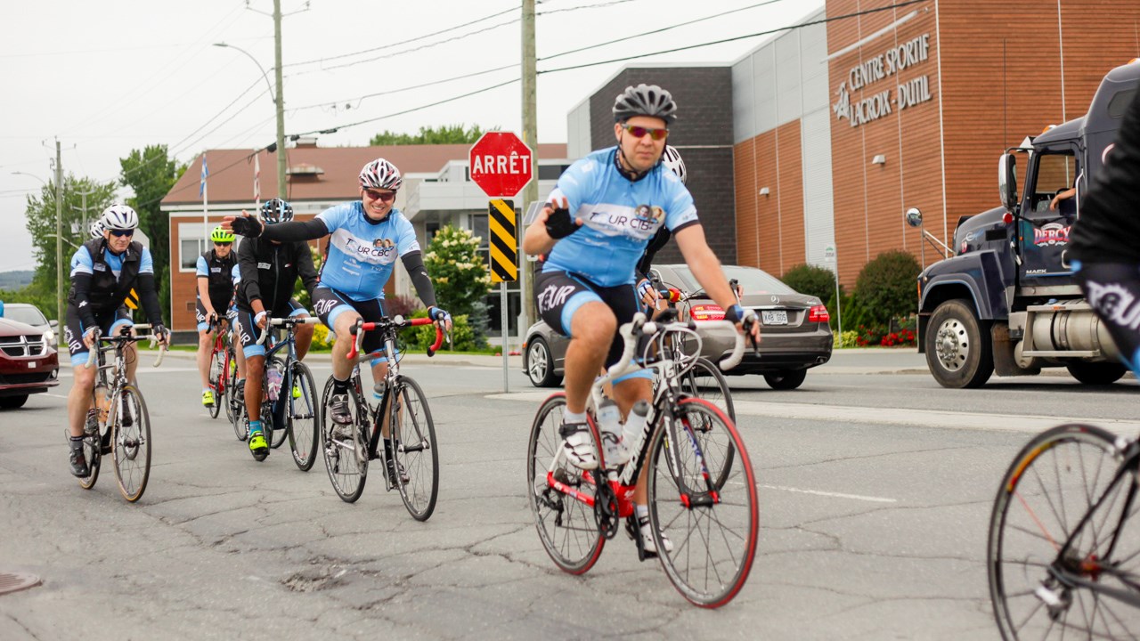 Quatre jours de vélo et 600 km pédalés pour les enfants atteints de cancer