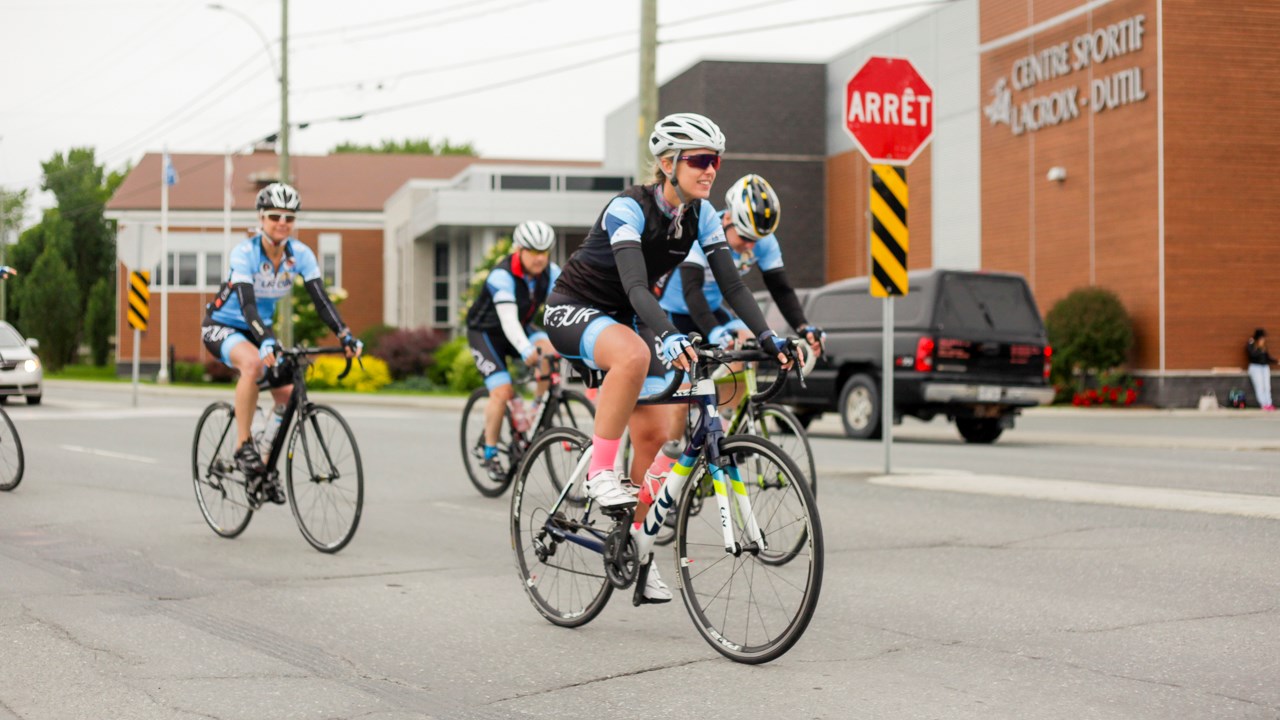 Quatre jours de vélo et 600 km pédalés pour les enfants atteints de cancer