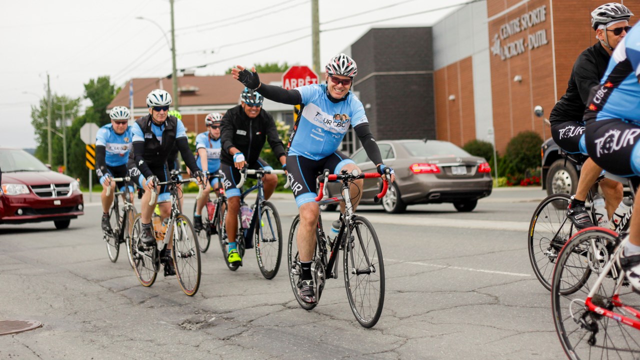 Quatre jours de vélo et 600 km pédalés pour les enfants atteints de cancer