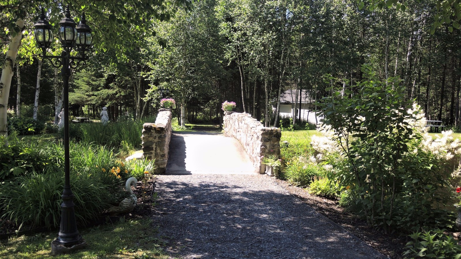 Le jardin Harbottle situé à Saint-Simon-les-Mines. 