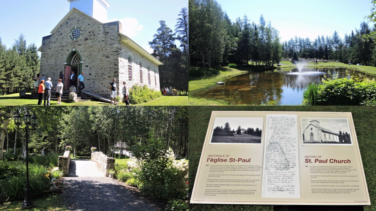 Le début de la saison touristique 2017 au jardin Harbottle et à l'église Saint-Paul de Cumberland Mills de Saint-Simon-les-Mines a été lancé lors d'une conférence de presse le 5 juillet 2017. Le site a notamment été amélioré avant son ouverture pour l'été, et il compte plusieurs nouveautés.