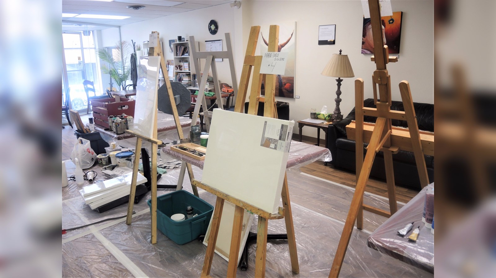 La 1re édition du Bataill'Art organisée dans le but de promouvoir l'art en Beauce