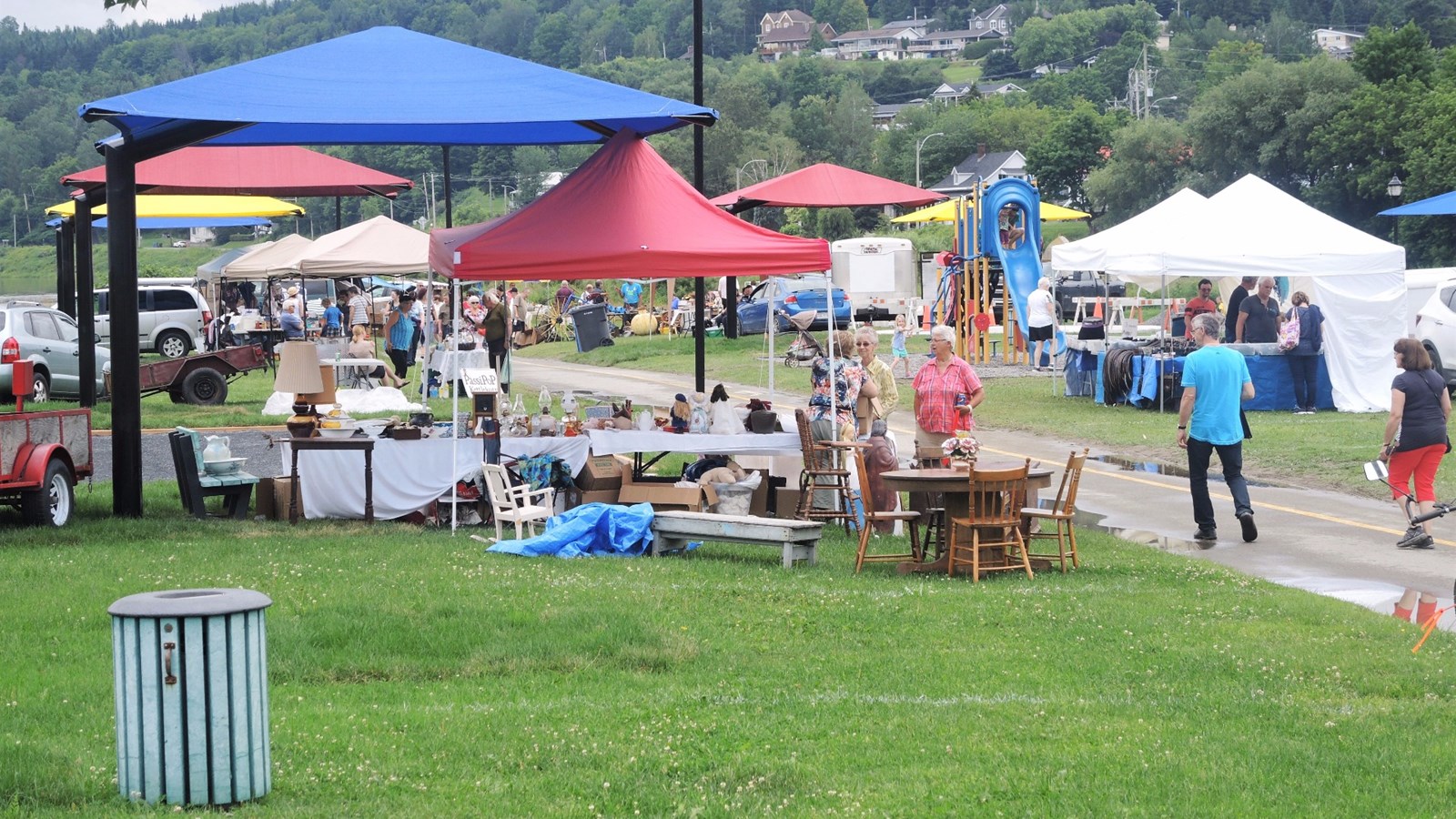 La Grand Marché annuel de Beauceville, édition 2017, s'est déroulé sur l'Île Ronde lors du samedi 8 juillet 2017.