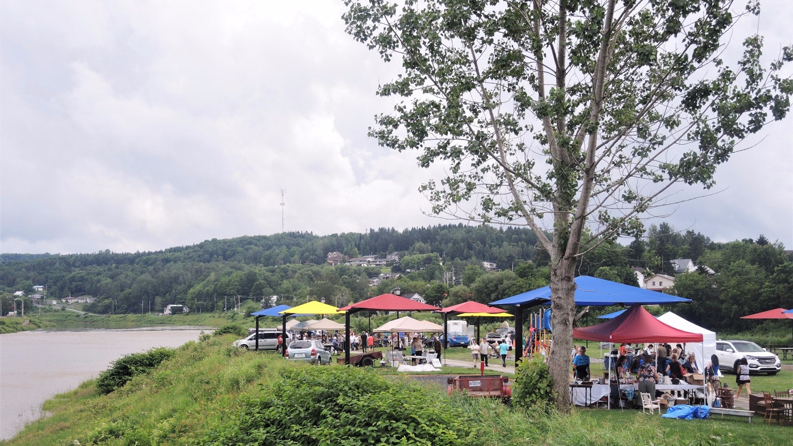 La Grand Marché annuel de Beauceville, édition 2017, s'est déroulé sur l'Île Ronde lors du samedi 8 juillet 2017.