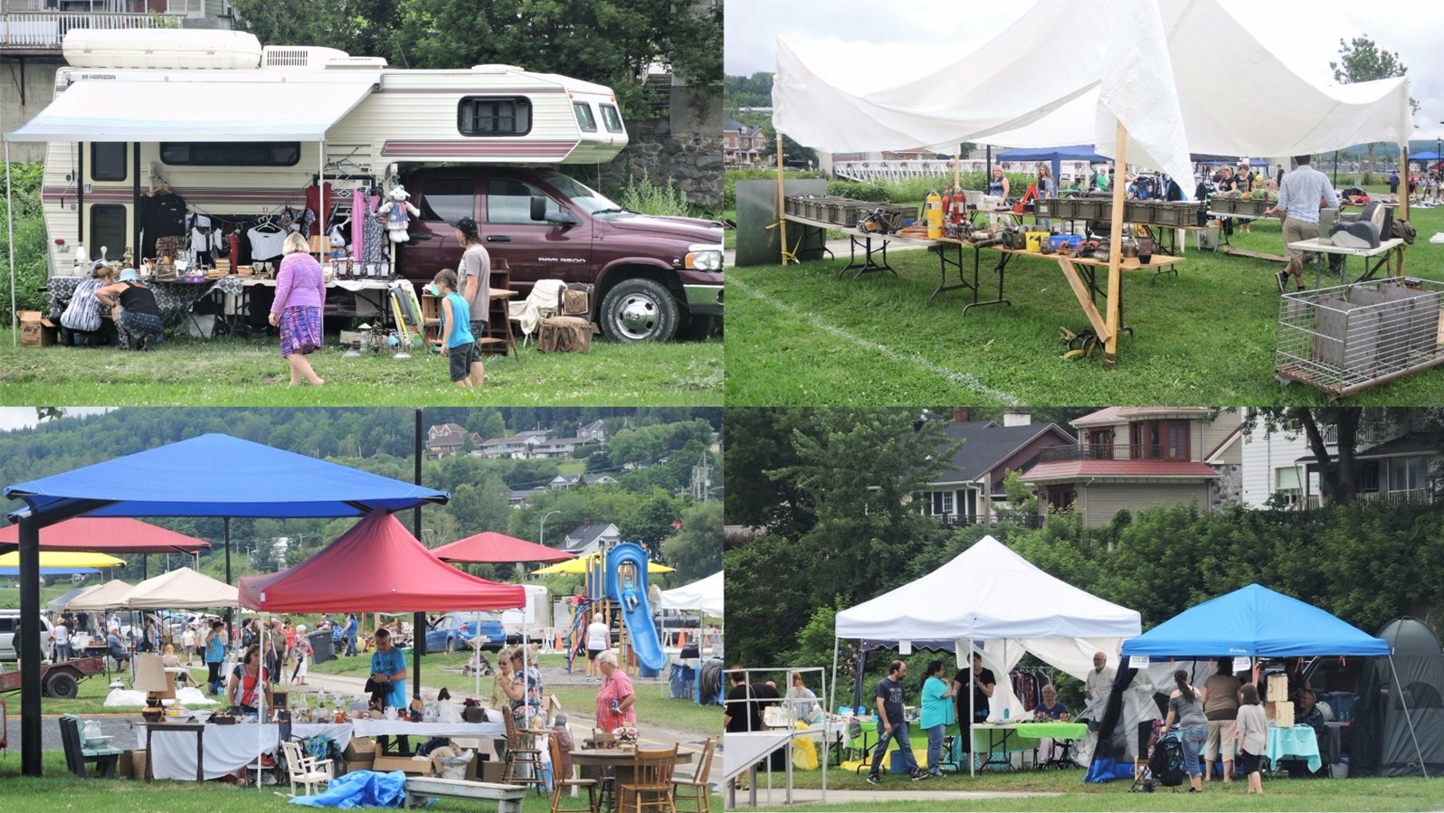 La Grand Marché annuel de Beauceville, édition 2017, s'est déroulé sur l'Île Ronde lors du samedi 8 juillet 2017.