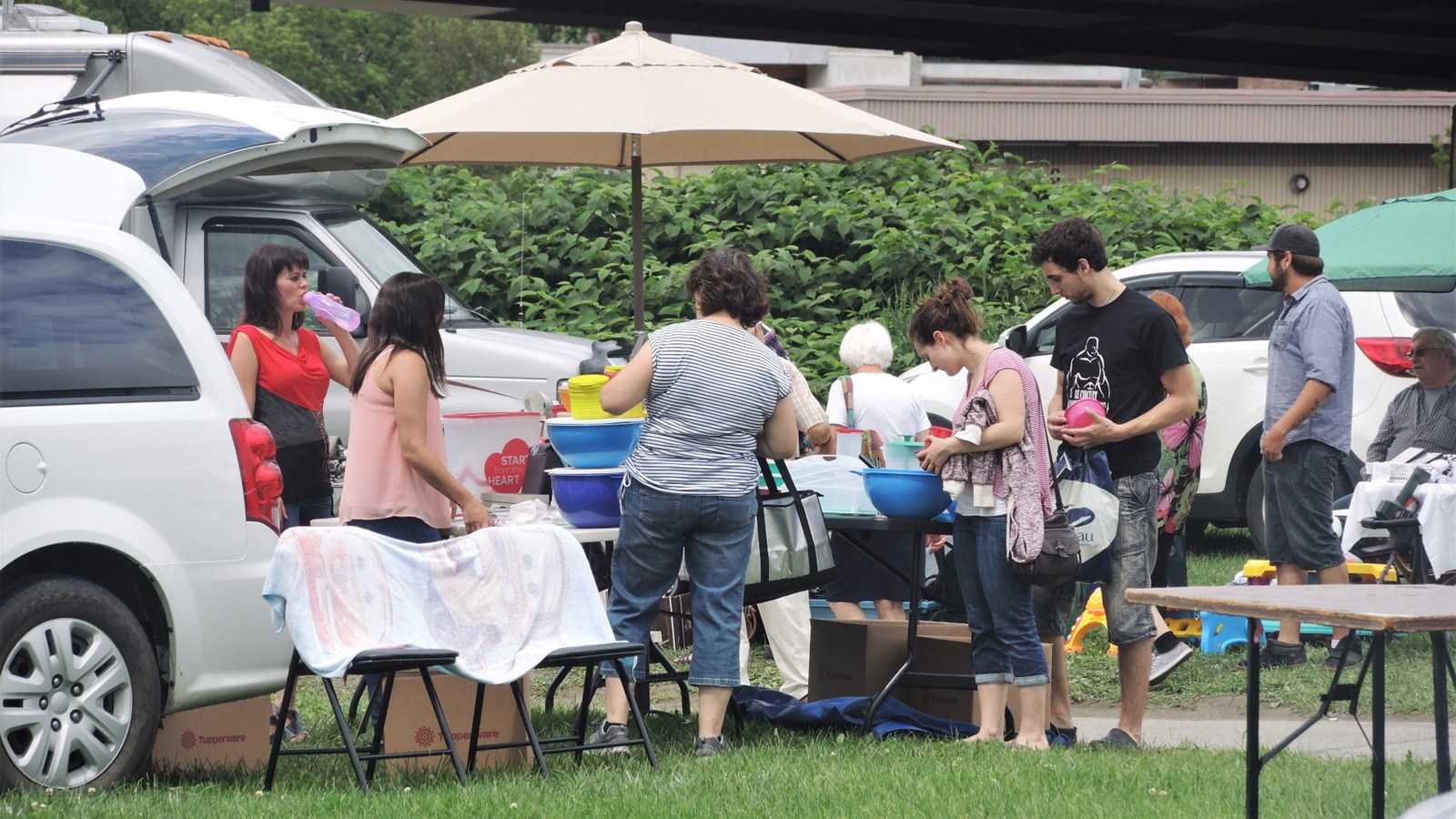 La Grand Marché annuel de Beauceville, édition 2017, s'est déroulé sur l'Île Ronde lors du samedi 8 juillet 2017.