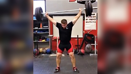 Jérémy Turmel, originaire de Saint-Georges, compétitionne dans la catégorie des plus de 105 kilos pour le Club d'haltérophilie Les Dragons de Saint-Georges.