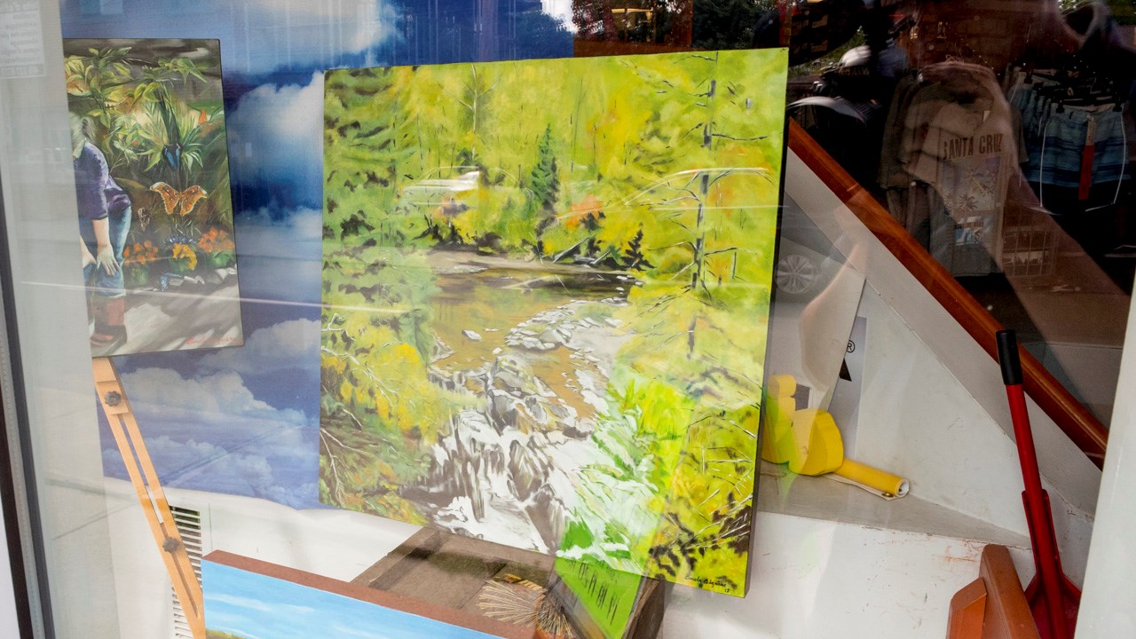 Une trentaine d'artistes prennent possession du centre-ville de Saint-Georges