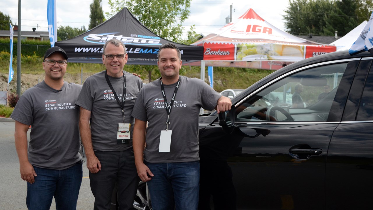 Soupe populaire et essais routiers au profit de Moisson Beauce