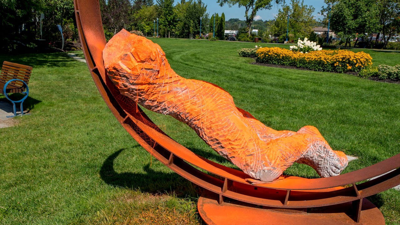 Une sculpture de Beauce Art vandalisée en fin de semaine sur l'île Pozer