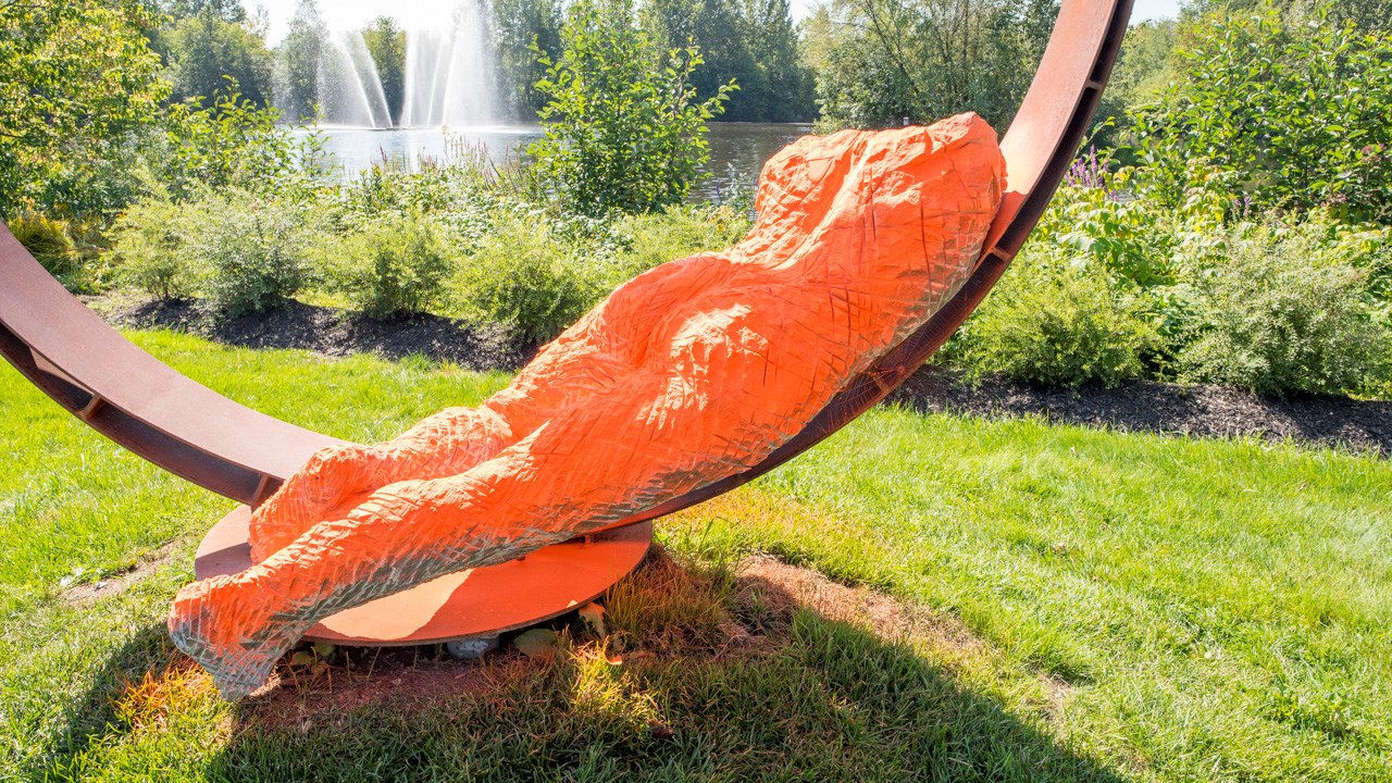 Une sculpture de Beauce Art vandalisée en fin de semaine sur l'île Pozer