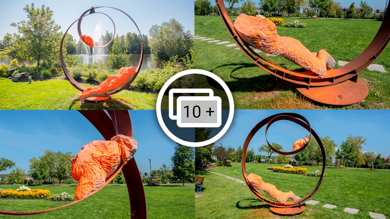 Une sculpture de Beauce Art vandalisée en fin de semaine sur l'île Pozer