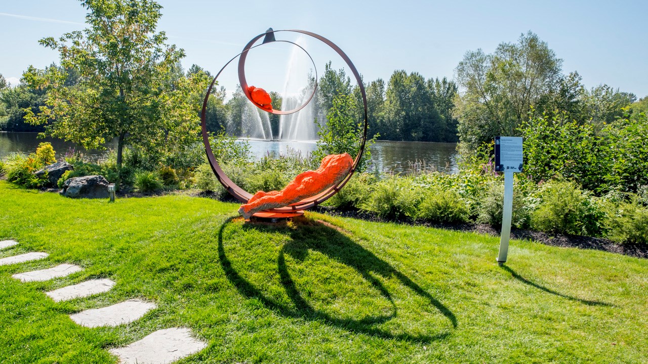 Une sculpture de Beauce Art vandalisée en fin de semaine sur l'île Pozer