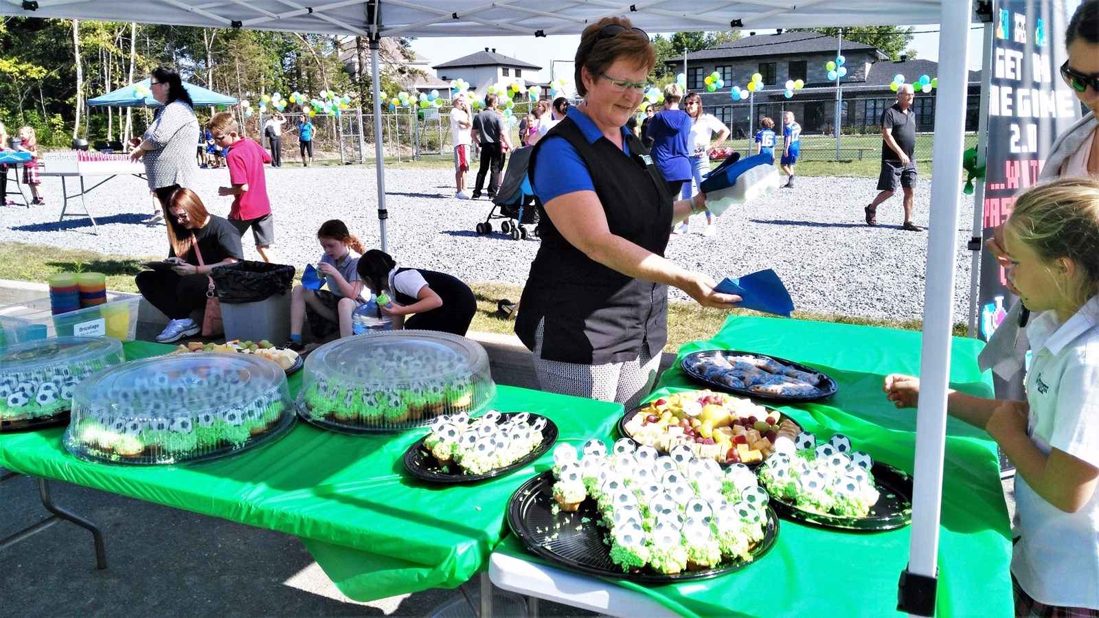 L'école Vision Beauce de Sainte-Marie a inauguré son terrain de soccer synthétique lors du lundi 28 août 2017.