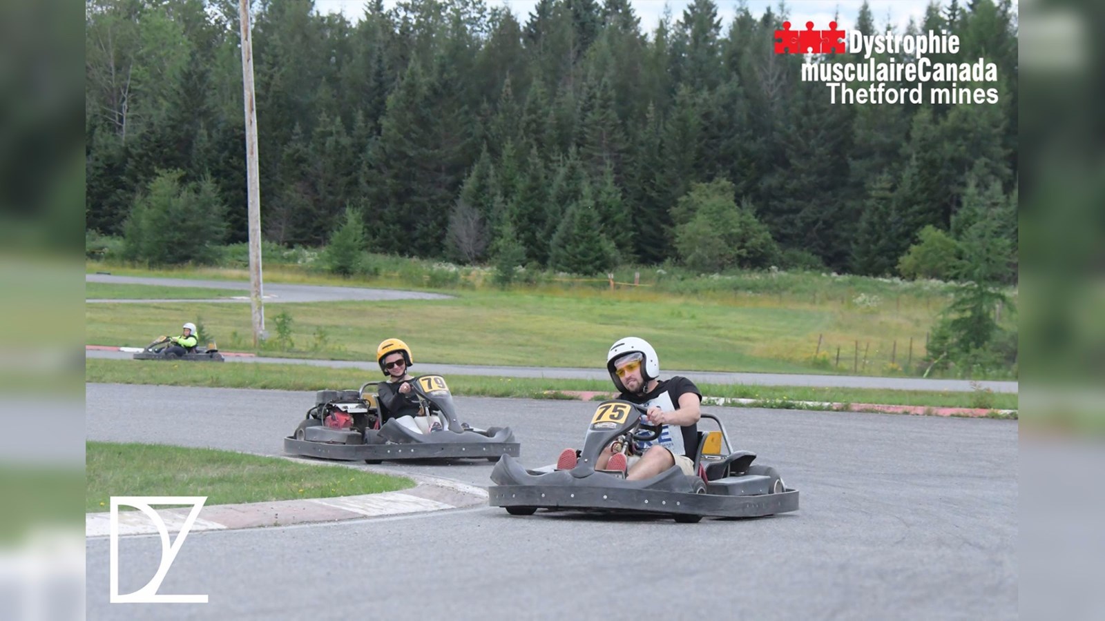 Karting Paintball Thetford remet 1 300 $ à Dystrophie musculaire Canada