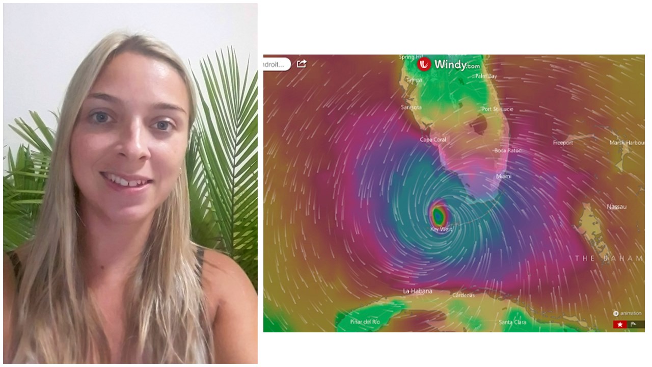 OURAGAN IRMA | Une Beauceronne de St-Benoît témoigne en direct de la Floride