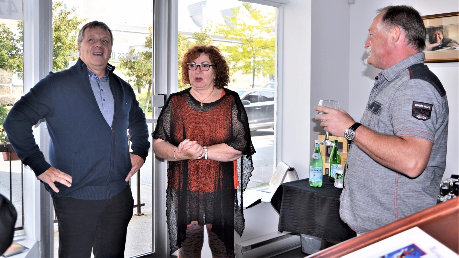 Le vernissage de l'exposition « Peindre en Beauce », présenté par l'artiste beauceronne multidisciplinaire Lyse Marsan, a eu lieu le dimanche 10 septembre 2017 à la Galerie d'art de Sainte-Marie.