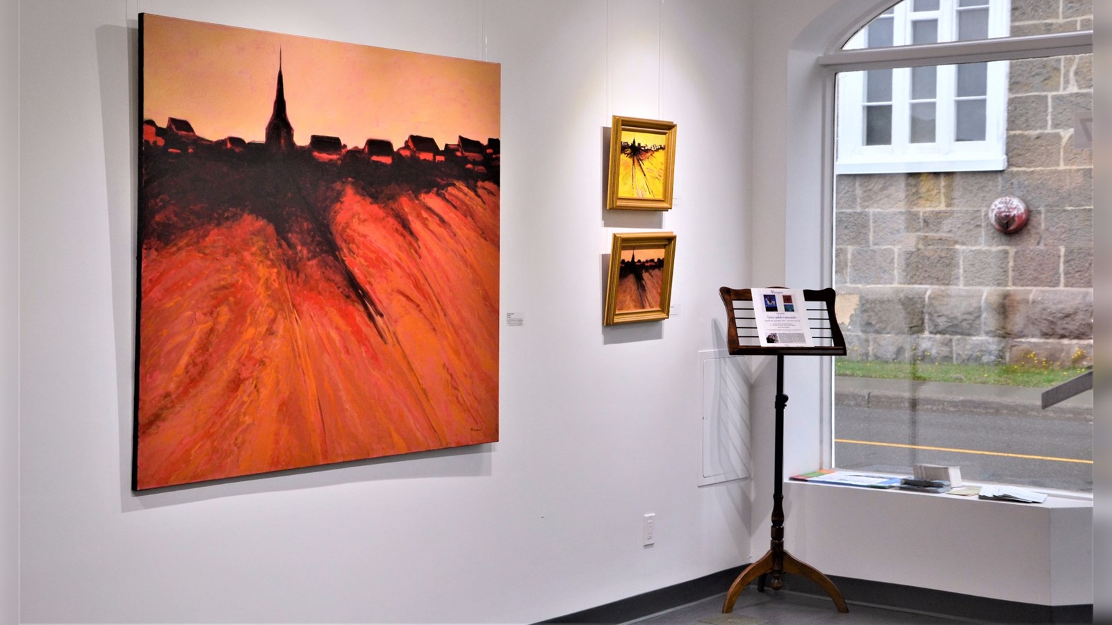 Le vernissage de l'exposition « Peindre en Beauce », présenté par l'artiste beauceronne multidisciplinaire Lyse Marsan, a eu lieu le dimanche 10 septembre 2017 à la Galerie d'art de Sainte-Marie.