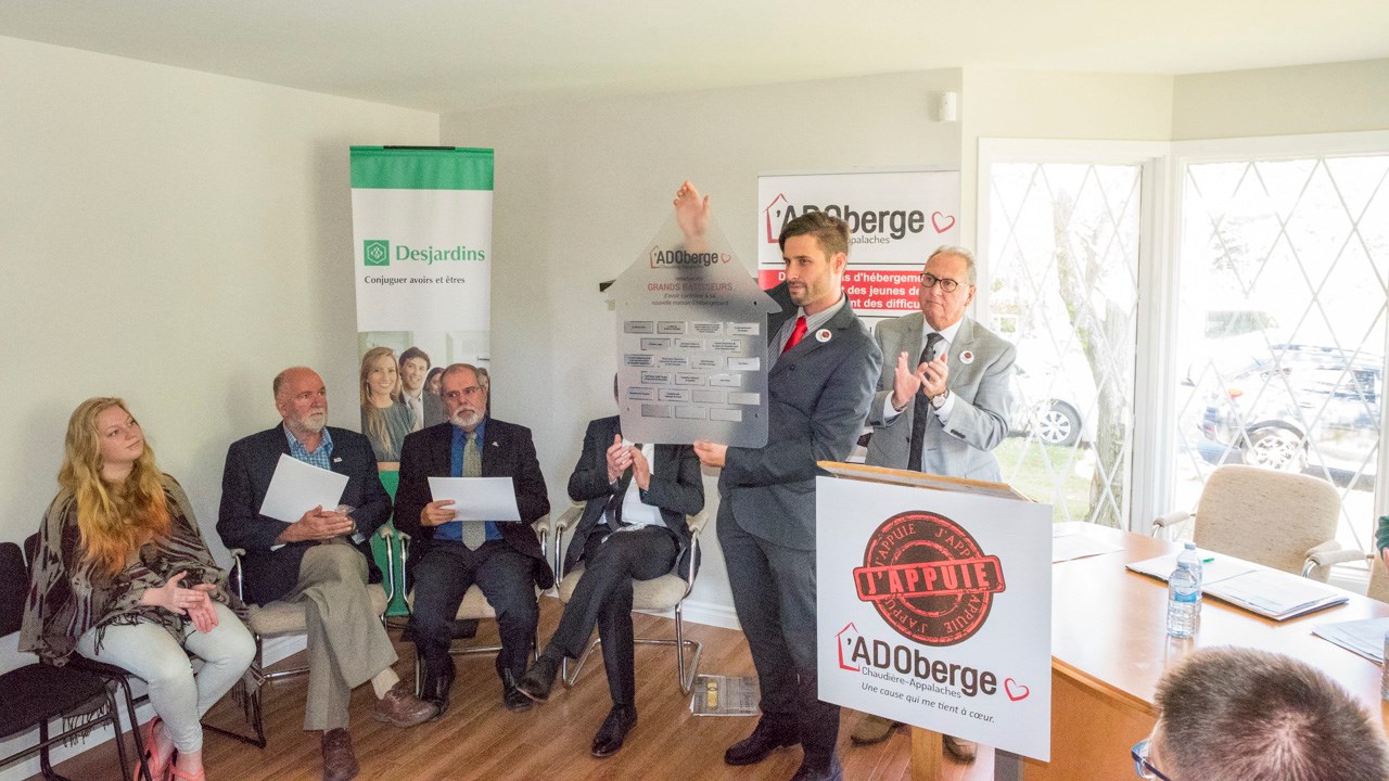 Inauguration officielle de l'ADOberge de St-Georges pour les jeunes en difficulté