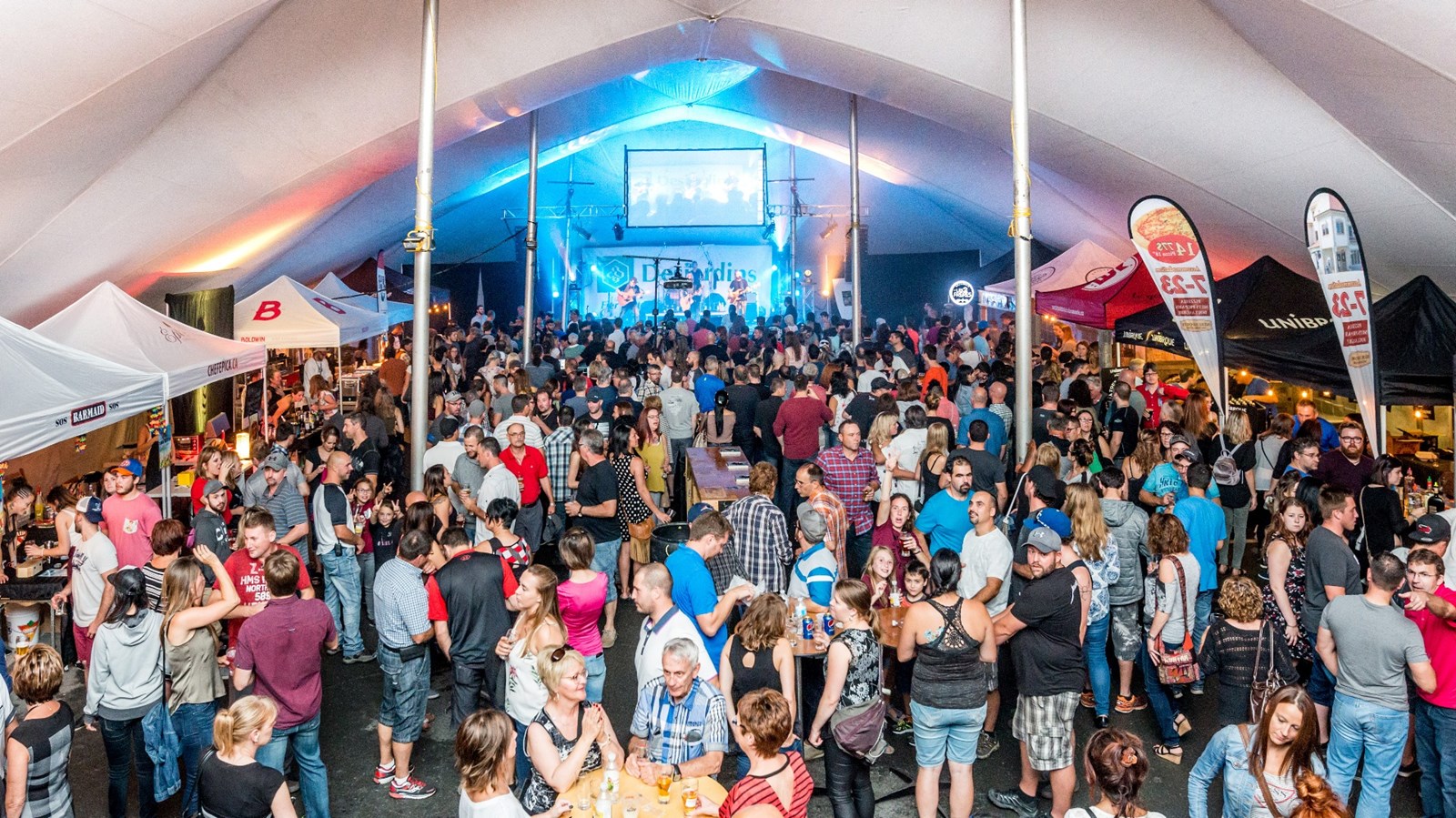 La 3e édition de Beauce Brasse a accueilli environ 3 500 participants le vendredi et  environ 4 000 participants le samedi, pour un total de 7 000 à 8 000 personnes présentes sur le site en deux jours.   