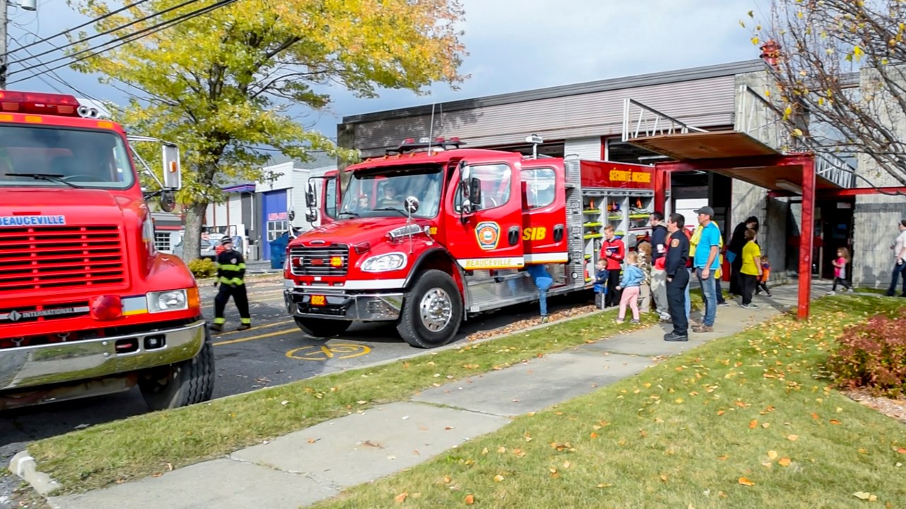 Près de 350 personnes ont visité la caserne des pompiers de Beauceville 