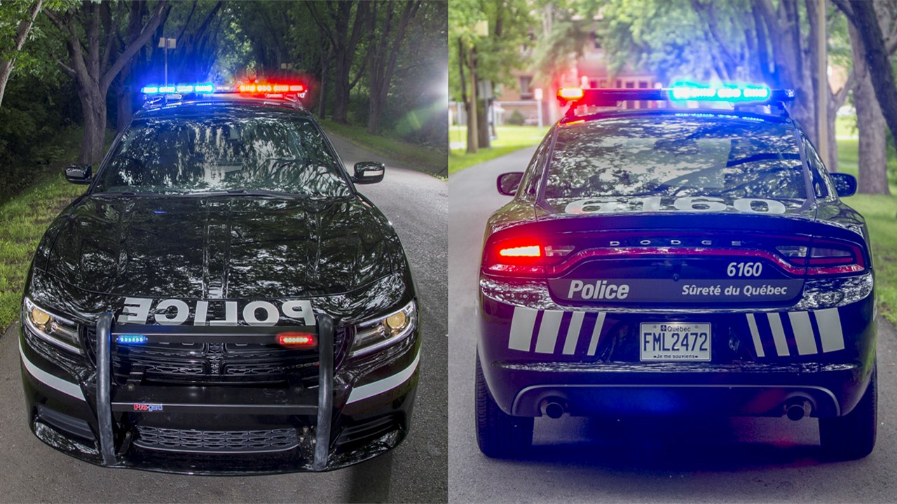 Dévoilement des nouveaux véhicules de la Sûreté du Québec