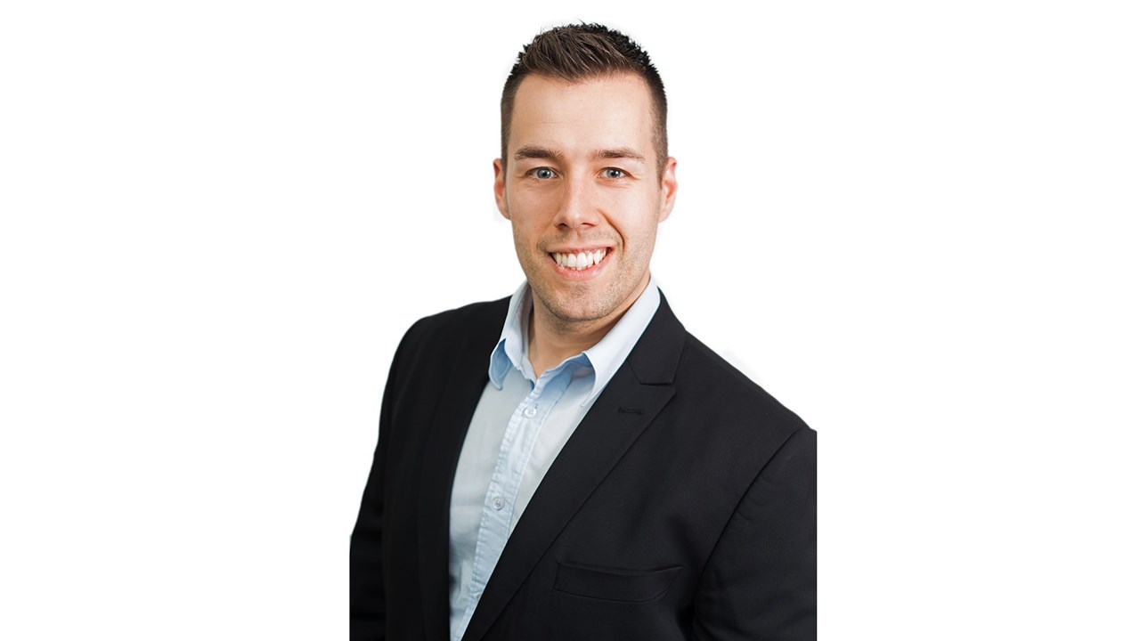 Le maire sortant de la municipalité d'East Broughton, Kaven Mathieu.
