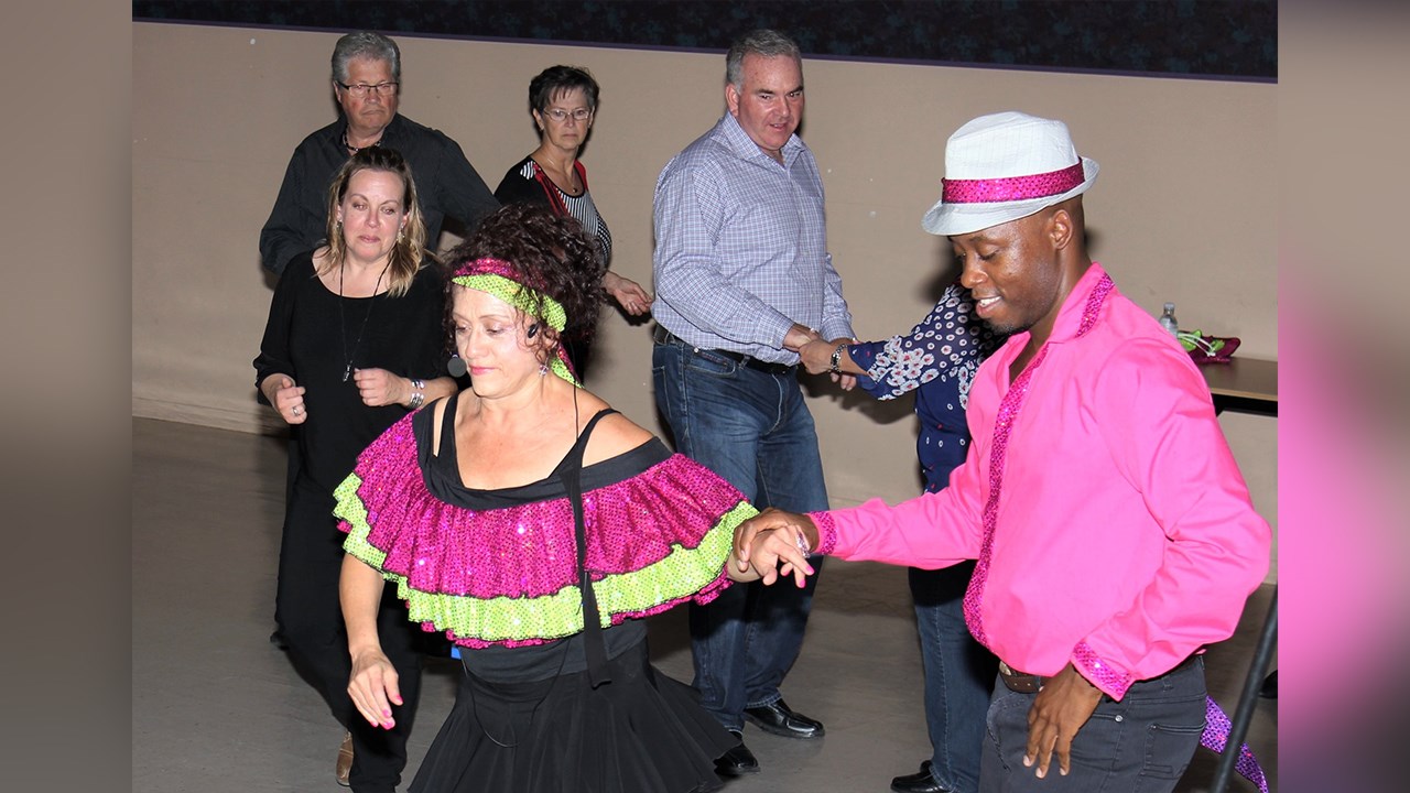 La deuxième édition du souper-spectacle latino au profit du Comité d'accueil et d'intégration des immigrants (CAIDI) de Beauce-Nord a eu lieu lors du samedi 28 octobre 2017 à la salle communautaire de la municipalité de Sainte-Marguerite.