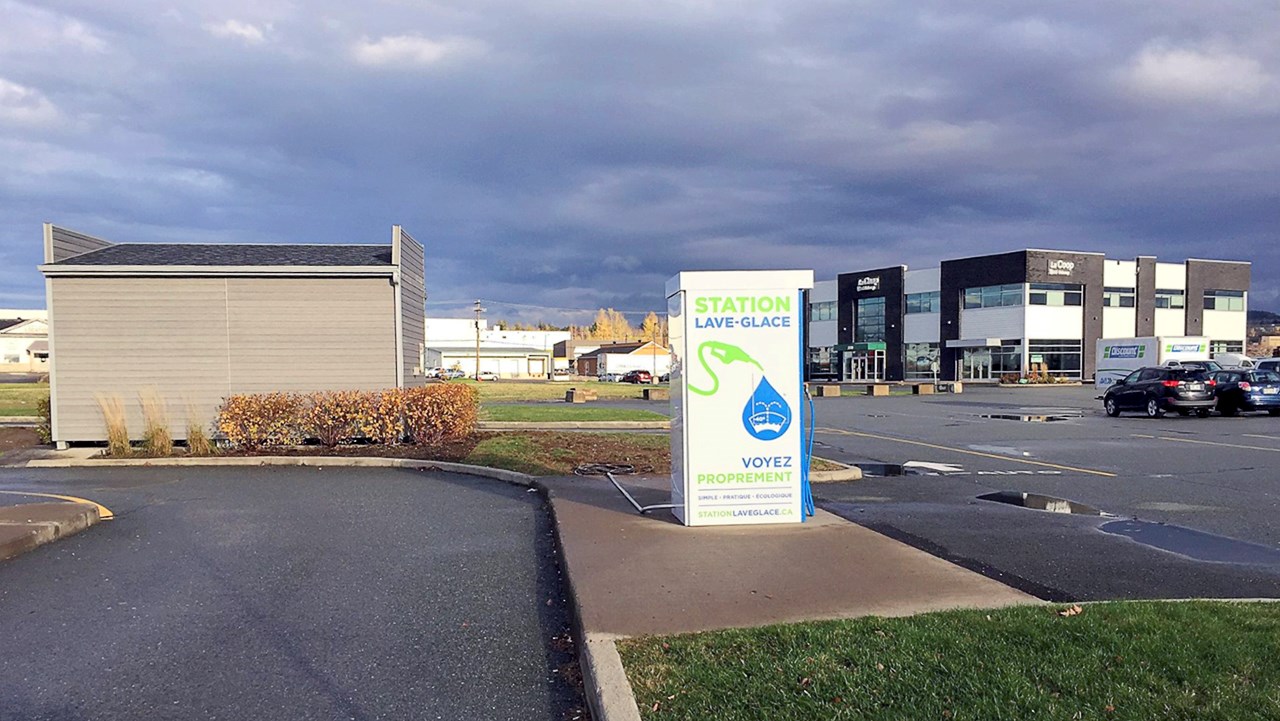 Ouverture d'une station lave-glace en libre-service à Ste-Marie, la 2e en Beauce