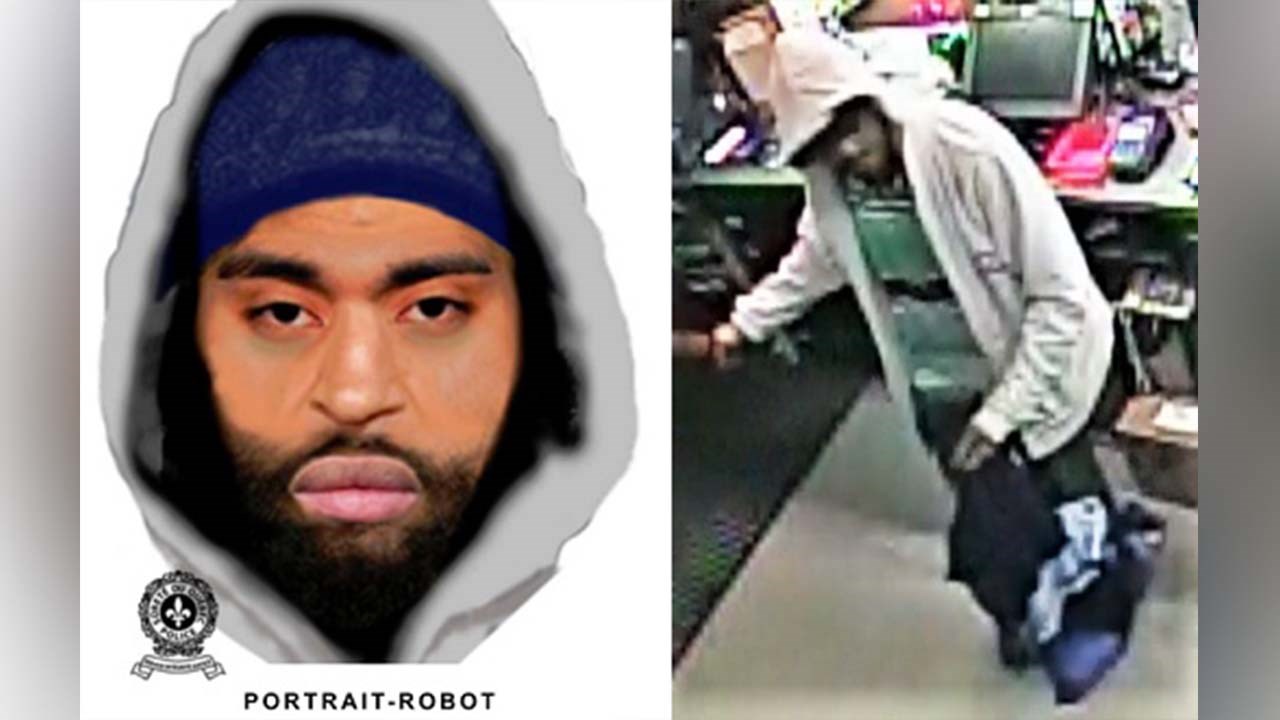Le SPVL recherche un suspect ayant commis un vol qualifié à Lévis