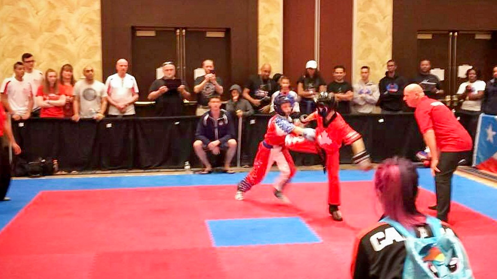 La Beauceronne Vanessa Drouin sacrée championne du monde de karaté en Floride