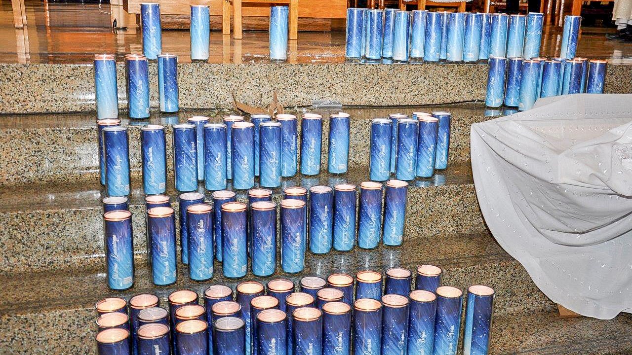 Hommage aux disparus de la Maison Catherine de Longpré à l'église de l'Assomption 